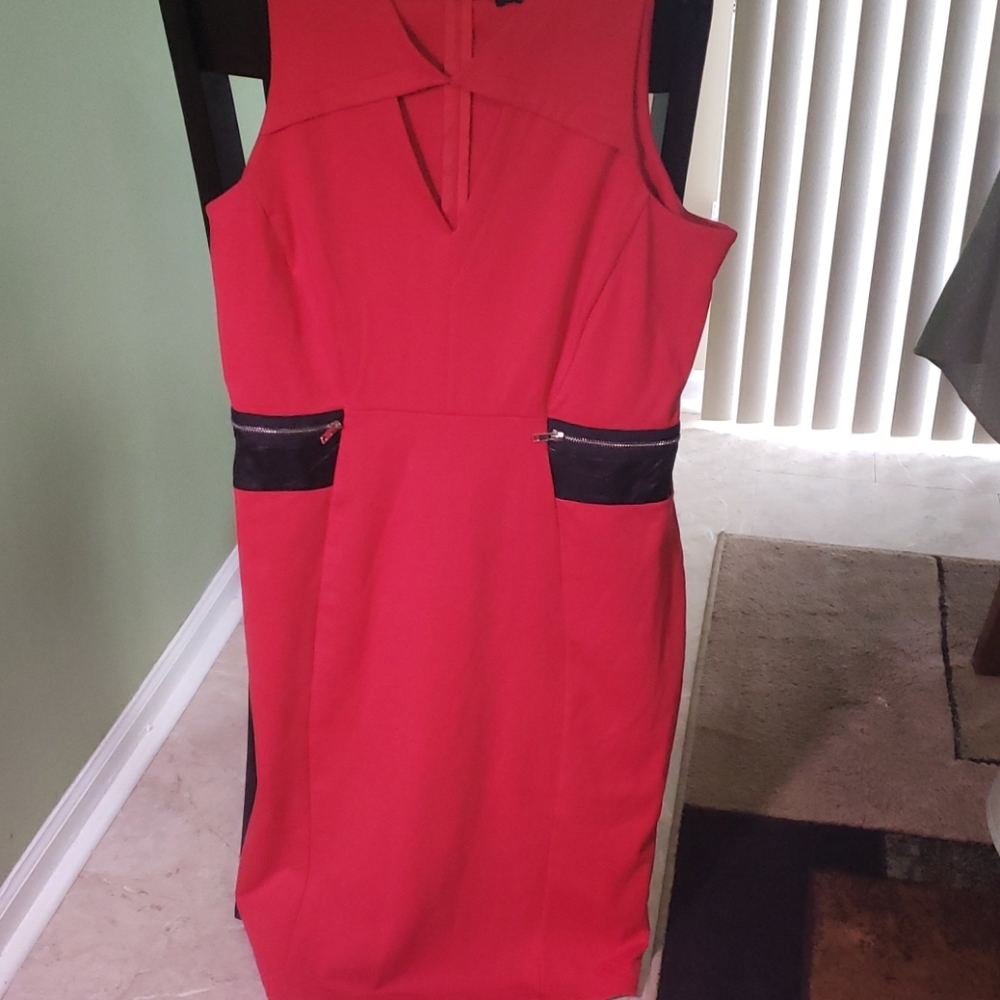 Red Dress Plus Size 16 Eloquii